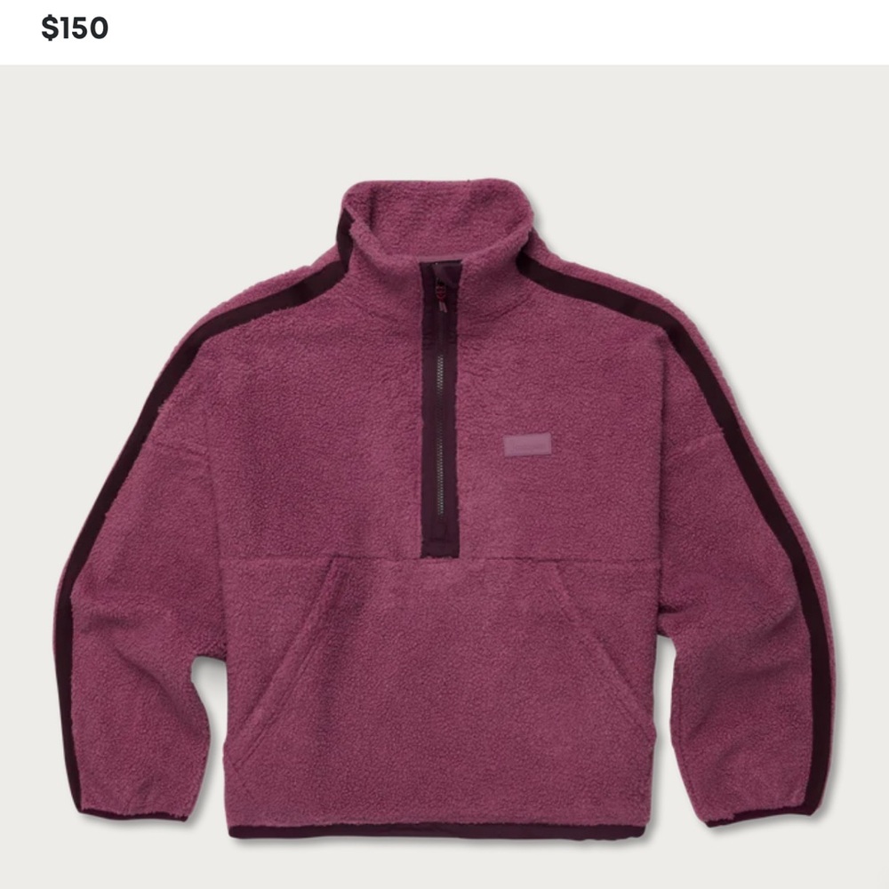 ISO Cotopaxi Bacano Fleece Pullover in Fig/Blackberry
